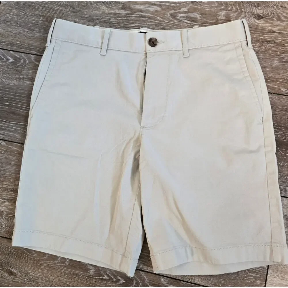 NEW J Crew Men's Khaki Shorts Size 29  Inseam 9